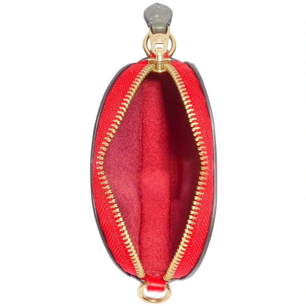 COACH Small Strawberry Coin Case NWT in Original Packaging - Picture 5 of 13